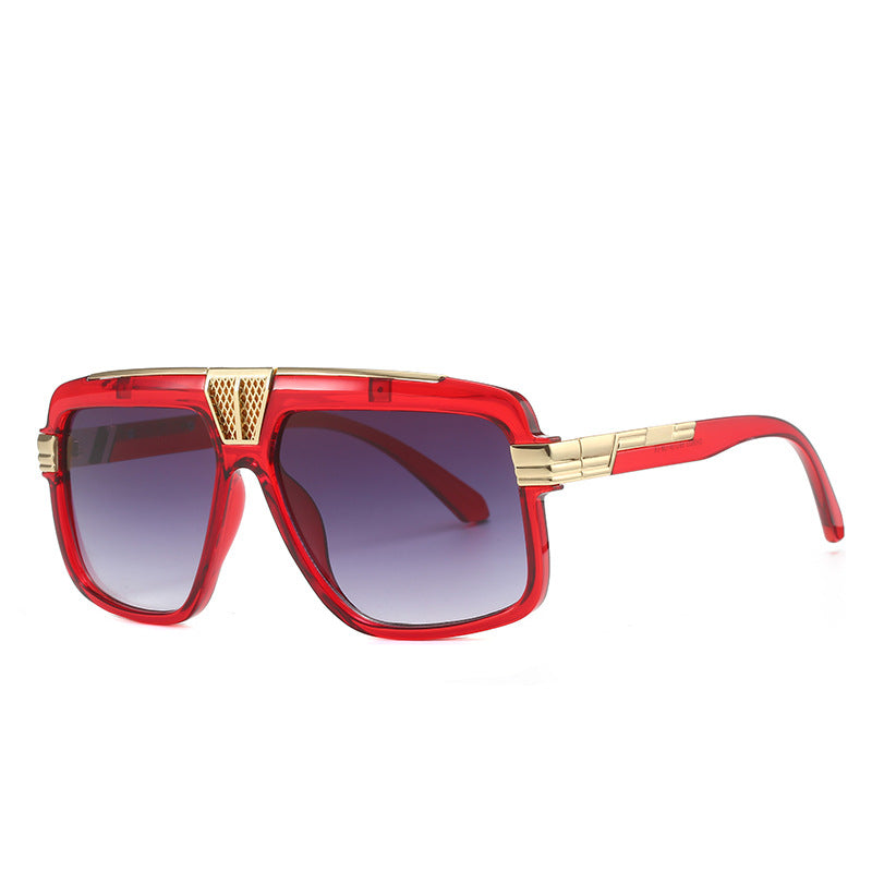 Wholesale Personalized Large Frame PC Sunglasses